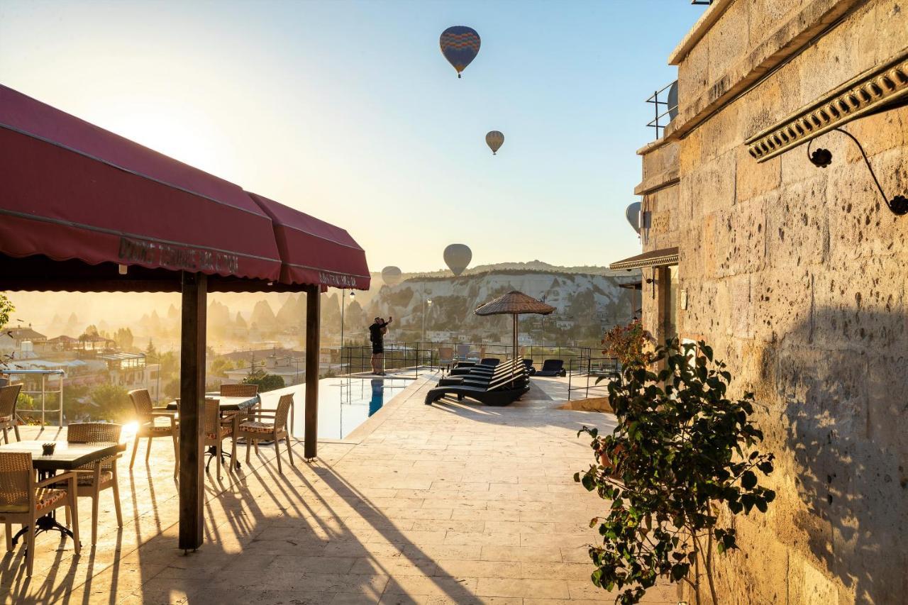 גורמה Doors Of Cappadocia Special Cave Hotel (Adults Only) מראה חיצוני תמונה
