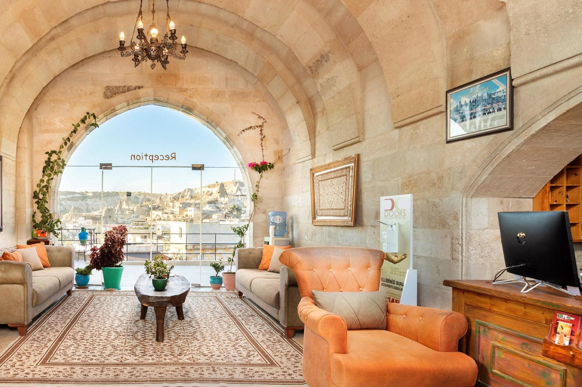 גורמה Doors Of Cappadocia Special Cave Hotel (Adults Only) מראה חיצוני תמונה